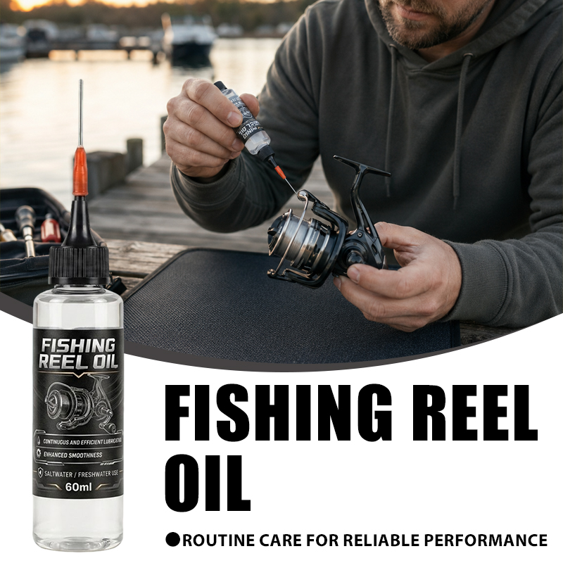 Baitcasting Reel - زيت تشحيم لبكرات الصيد، سائل صيانة
