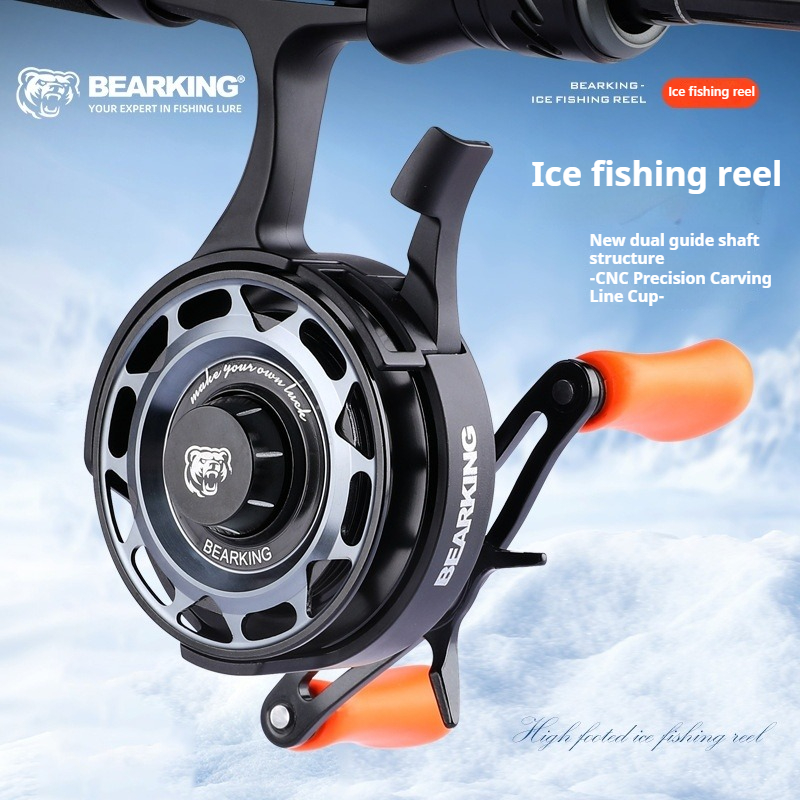 Ice Fishing Reel - بكرة صيد الجليد الشتوية، بكرة دوارة