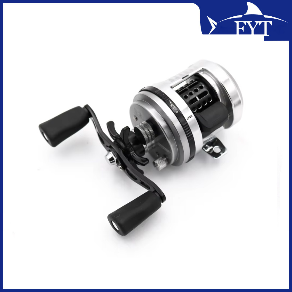 Bait Casting Reel DX Small Dru - مراجعة Ice Fishing Reel وسعره