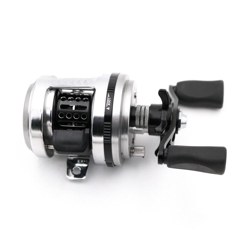 Bait Casting Reel DX Small Dru - مراجعة Ice Fishing Reel وسعره
