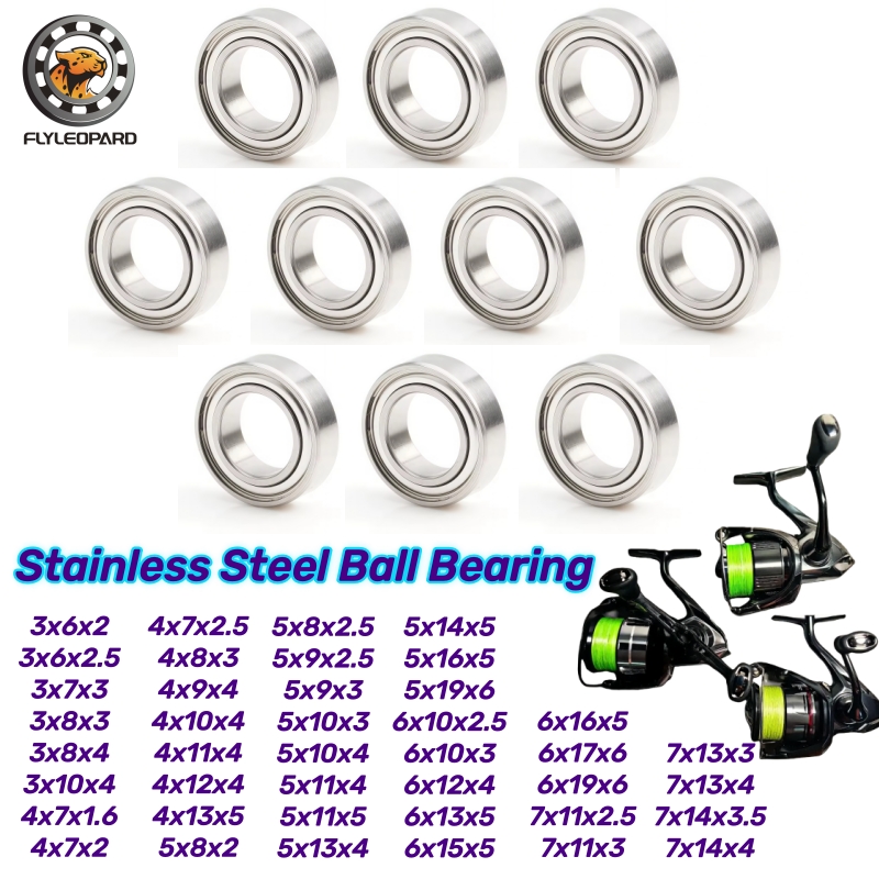 10 قطع محامل SMR85ZZ 5x8x2.5 م - مراجعة Conventional Reel وسعره