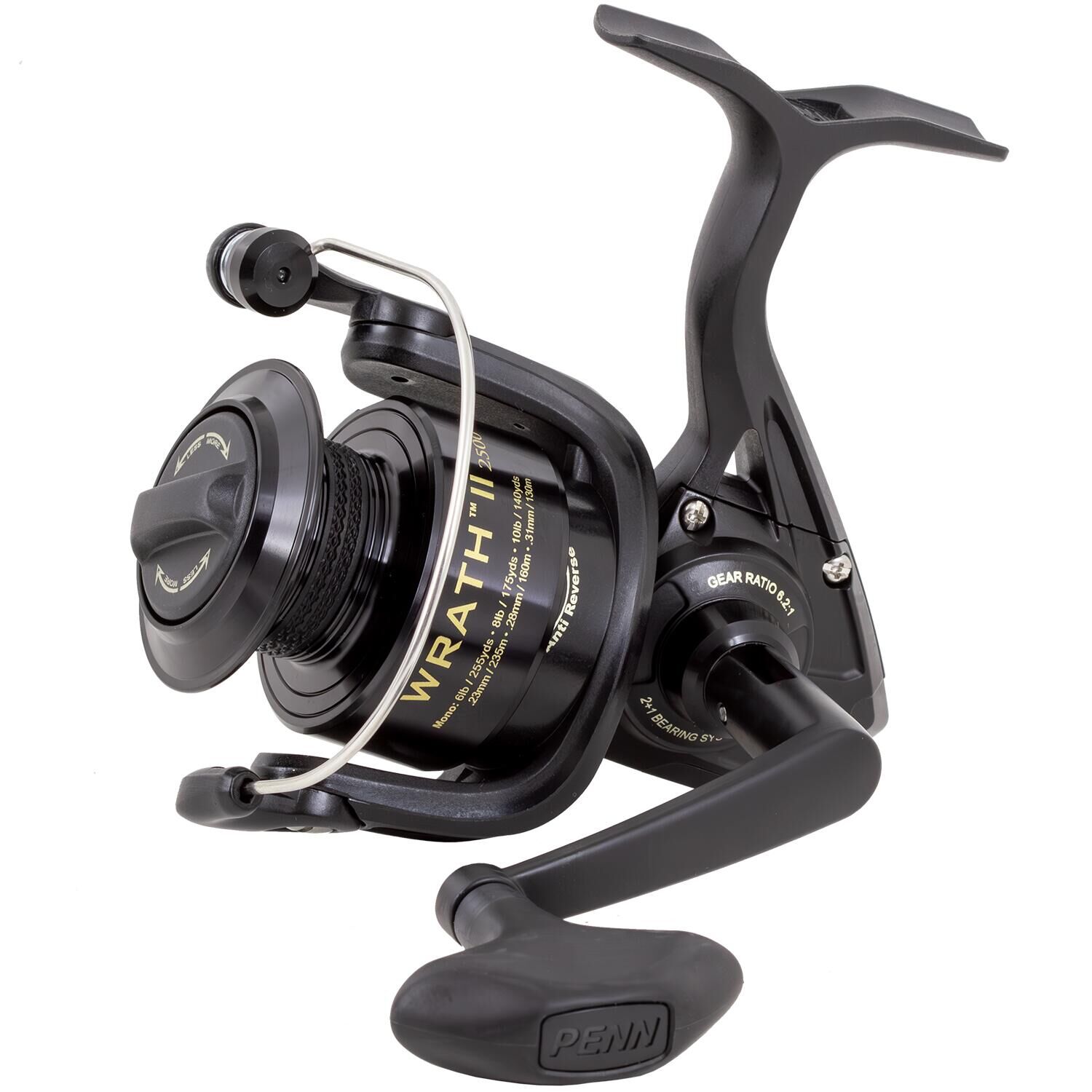 بكرة دوارة PENN WRATH II 2500- - مراجعة Daiwa Reel Bg وسعره