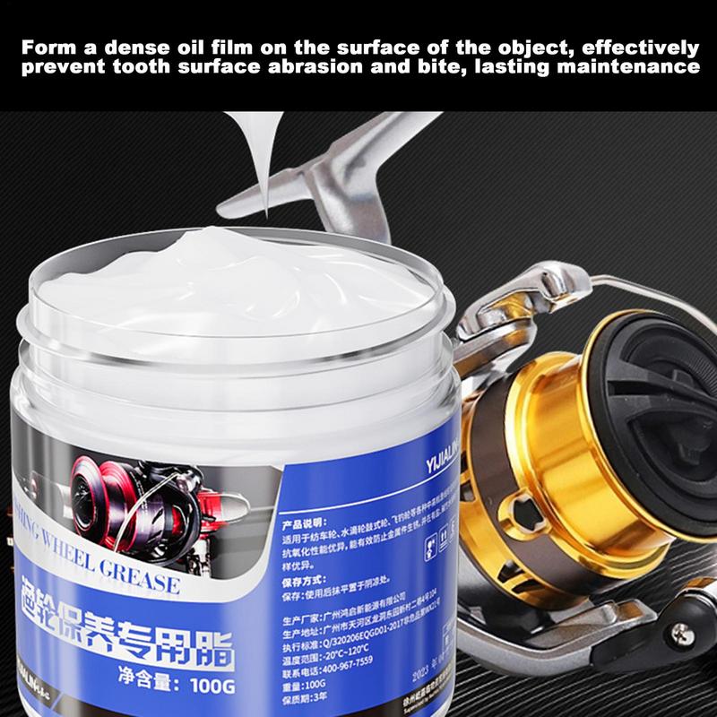 100 جرام الصيد بكرة الشحوم دمع - مراجعة Reel Lubricant وسعره